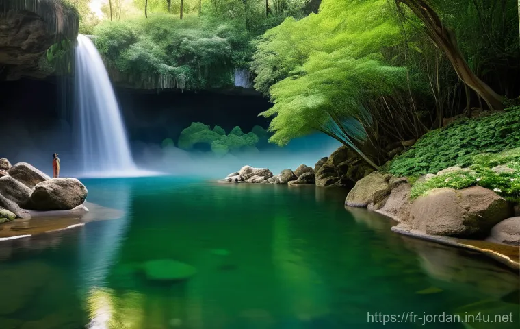 요르단의 스파와 웰니스 리조트 - **Dead Sea Serenity and Mineral Mud**
    A tranquil, cinematic shot of an adult person (gender-neut...